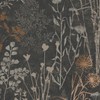 Organics Black and Copper Wallpaper