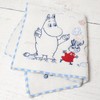 Marushin 1405008300 Mini Towel, Moomin, Approx. 9.8 x 9.8 inches