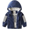 Volunboy Niños Chaqueta Cortavientos, Bebe Impresión Abrigos Prueba Viento Cazadora,