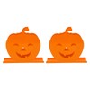 2pcs Cute Pumpkin Napkin Holder Durable Iron Paper Napkin Holder