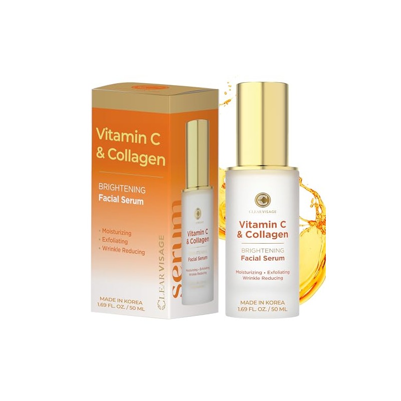 Suero Vitamina Cara Colágeno Probado Por Dermatólogos Antienvejecimiento Cuidado Piel