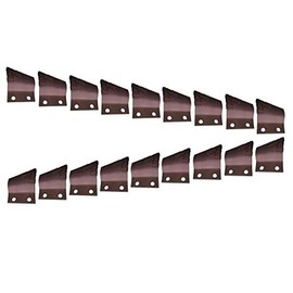 9LH + 9RH Carbide Trencher Cup Teeth, fits Chains with 2" Pitch- 135924, 135925