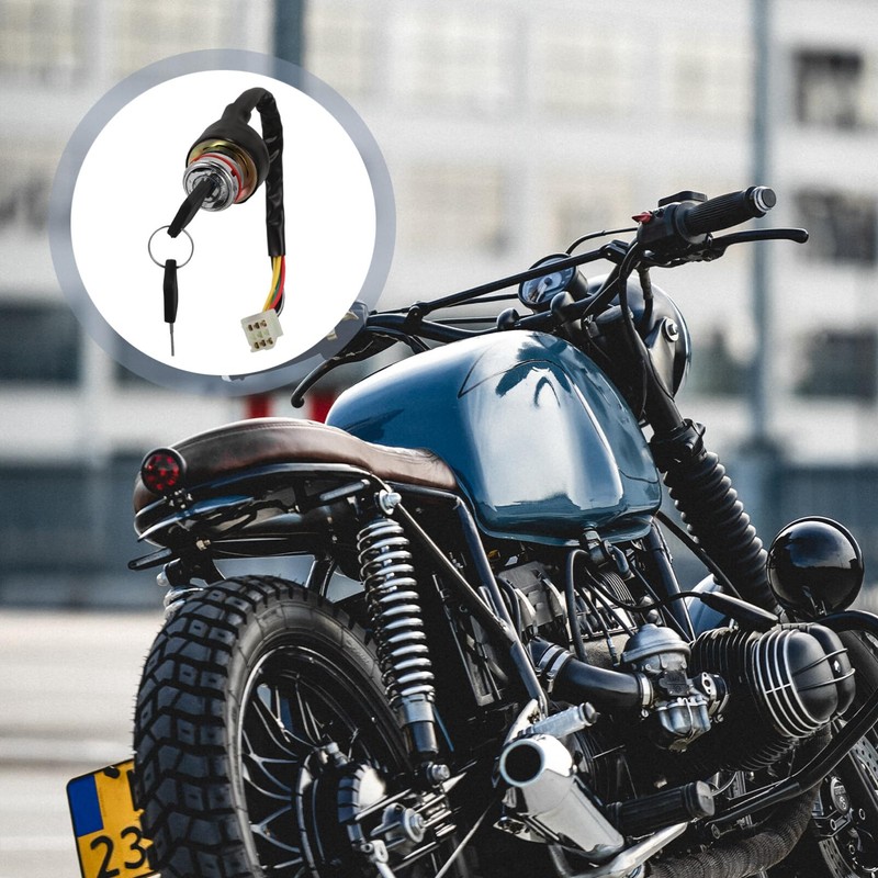 iplusmile Ignition Switch Motorcycle Supply Motorcycle Locking Ignition Switch with