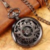 Outdoor Compass with Metal Chains, Retro Compass with Luminous Numerals,