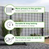 workingHOUSE Polyrattan Privacy Screen Strips for Double Bar Mesh -