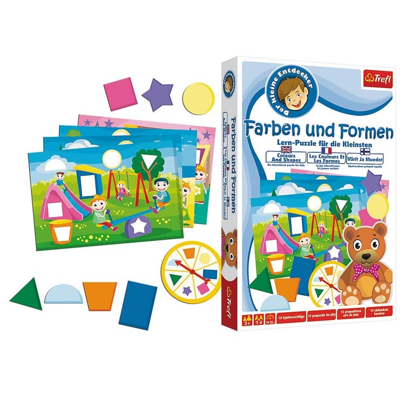 Trefl "Colours and Shapes Sorting Game (Multi-Colour)