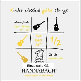 Hannabach 653078 Strings for Classic Guitar