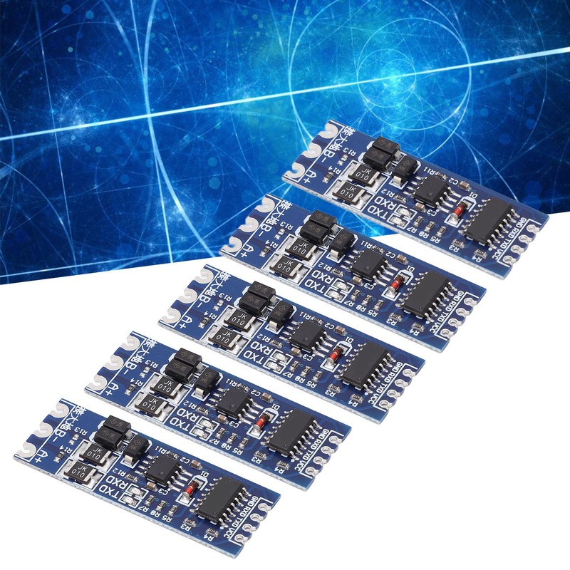 5 Pcs TTL to RS485 Converter Module Strong Anti Interference