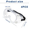 GYTFOG 4PCS Safety Goggles, Protective Goggles for Work, Eye Protection