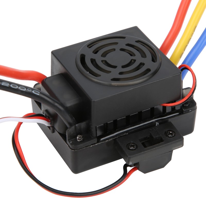 60A Waterproof Brushless ESC Electric Speed Controller for SCX10 1/10