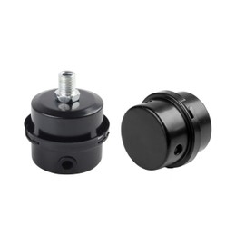 2Pcs Air Compressor Silencer Filter, Thread Metal Air Compressor Intake Filter Sound Muffler Silencer, Air Compressor Replacement Parts，Air Compressor Silencer Filter Elements (1/4)