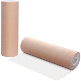 Geiserailie Jumbo Moleskin Padding Roll Moleskin for Feet Adhesive Pads Blister Prevention Tape Soft Adhesive Skin Patch for Feet, Skin, Shoes, Body(9 Inch X 4 yd)