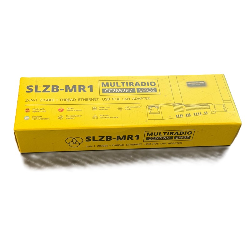 SMLIGHT SLZB-MR1 Zigbee Thread LAN POE Dual Radio - Zigbee2MQTT,