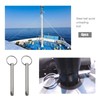 EMSea 4Pcs Quick Release Pins with Spring Loaded Ball End