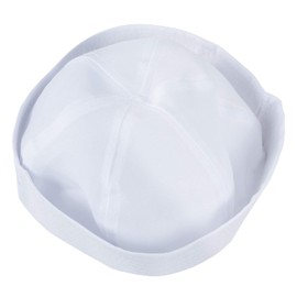 Funny Party Hats Yacht Captain Hat – Sailor Cap, Skipper Adjustable Navy Marine Hat - Costume Accessories (White)