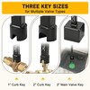3-in-1 Adjustable Water Meter Valve Key