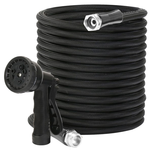 Garden Hose, Flantor Water Hose 25 Feet Non-Expandable Water Hose,