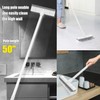 BOOMJOY Floor Scrub Brush with Long Handle, 2 in 1