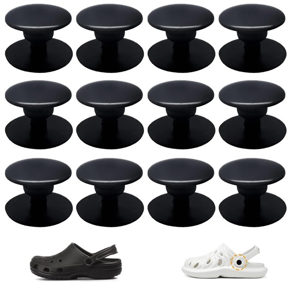 VEOIRXU 12 Pairs Croc Rivets Buttons 15.5 mm Female Buckle