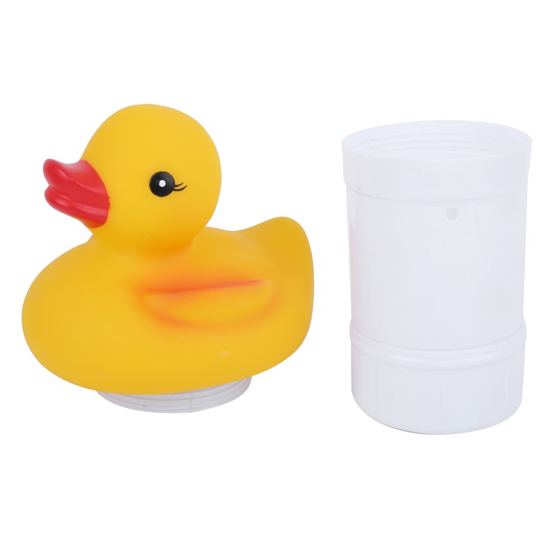 Swimming Pool Cute Duck shape Floating Chemical Chlorine Dispenser for