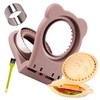 Uncrustables Sandwich Maker Sealer Cutter, Crustless Sandwich Cutter, PB&J Uncrustable
