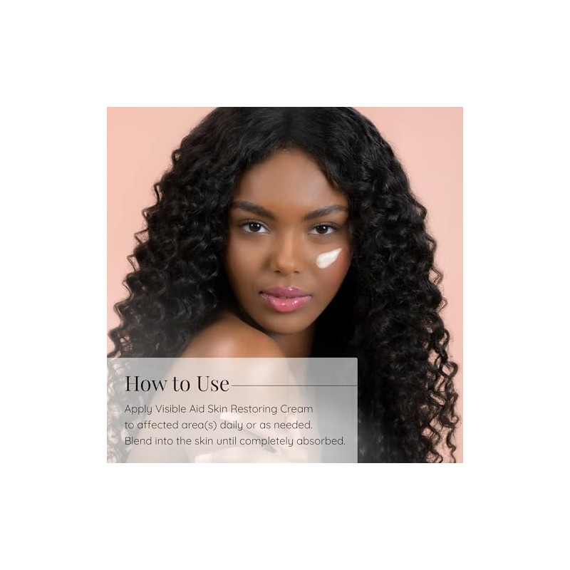 Aloette Visible Aid Moisture Restoring Cream, Organic Vitamin E Restoring