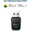 TP-Link AC600 Wireless Dual Band USB Adapter for PC, Desktop,