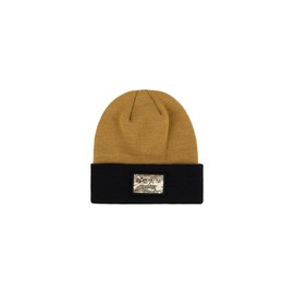 Alpha Industries Herren Crew C Label Beanie, Khaki, One Size
