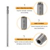 HARFINGTON 3pcs TT30 Security Torx Head Screwdriver Bit 6" (150mm)