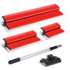 DEKEones Drywall Skimming Blade Set, Stainless Steel 10",16" & 24"