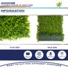 Windscreen4less 1 PC 20"x20" Artificial Boxwood Panels Faux Plant Grass