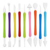 9 PCS Carving Pens，Fondant Modeling Tools，Fondant Icing Cakes for Clay