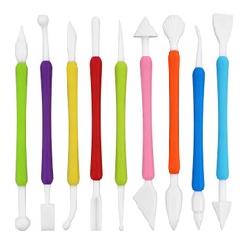 9 PCS Carving Pens，Fondant Modeling Tools，Fondant Icing Cakes for Clay Sculpture, Carving, Shaping, Pumpkin Carving, and Soap Carving