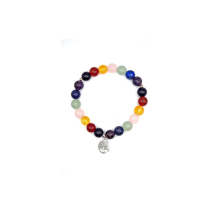 Tree of Life 7 Chakra Bracelet