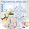 Aeelike Blocking Mats for Knitting and Crochet, 9 Pack Thick