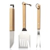 5-in-1 BBQ Tool Sets – Multi-Functional Spatula with Knife Edge,
