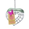 Honeyfields Wild Bird 'Love Nature' Fat Ball Suet Feeder, Heart