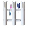 BigTron Fishing Rod/Reel Holders One Piece 3 Rack/Pole, Side-Mount Slotted