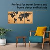 Zinello Design – Cork World Map – Wall Decoration Picture
