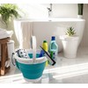 SAMMART Collapsible Plastic Bucket - Foldable Round Tub with Handle