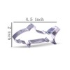11.4 cm Shark Cookie Cutter - Stainless Steel