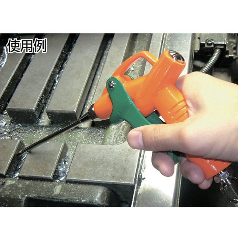 TRUSCO(トラスコ) 樹脂製エアダスター ニップルタイプ ノズル125mm TD-100-1