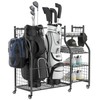 WALMANN Garage Golf Bag Storage Organizer Stand, Extra Large Golf