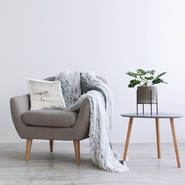 Stupell Industries Sandpiper Bird Stepping Summer Beach Shoreline Design by Denise Brown Throw Pillow, 18 x 18, Grey