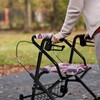 SUITOSELFY Rollator Walker Accessories for Seniors - Purple Rose Covers