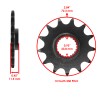 Caltric Front Drive Chain Sprocket for Polaris Trail Boss 250