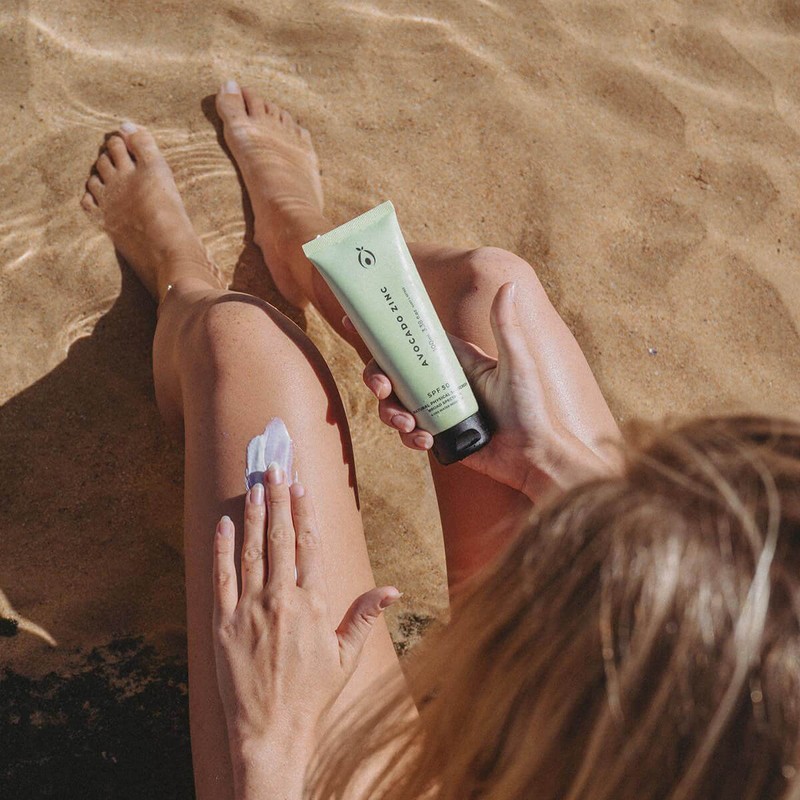 Avocado Zinc SPF50 Natural Physical Sunscreen, 100ml