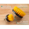 VIKING Drill Powered Carpet Cleaning Brushes for Car, Interior Cleaning