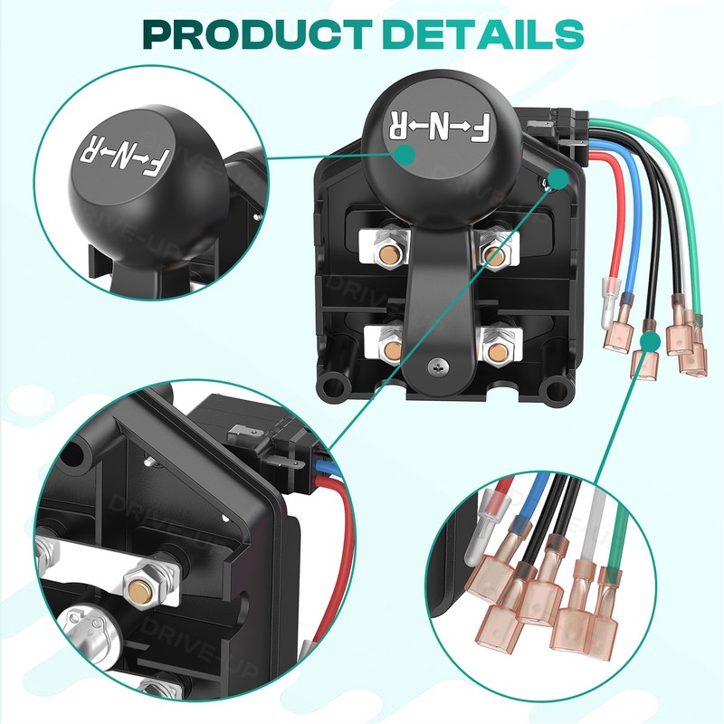 Drive-up 48V Club Car DS Forward Reverse Switch, Club Car