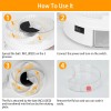 "Smart #### Electric Mosquito Killer USB-Powered & Automatic"Color: White Color